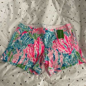 Lilly Pulitzer Let’s Cha Cha Callahan Shorts Size 8 NWT
